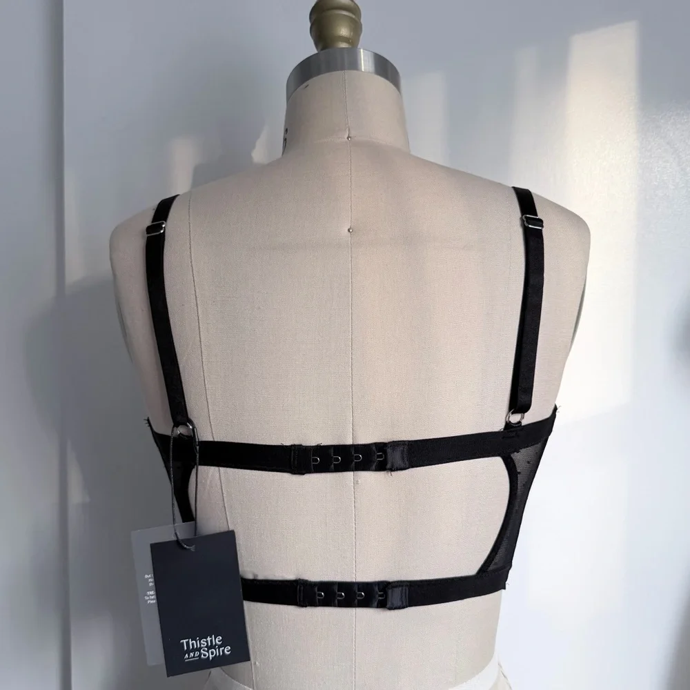 Thistle and Spire Brighton Lace Bustier Bra - Picture 5 of 9